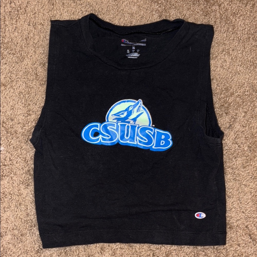 Champion Black Sleeveless Women's Top